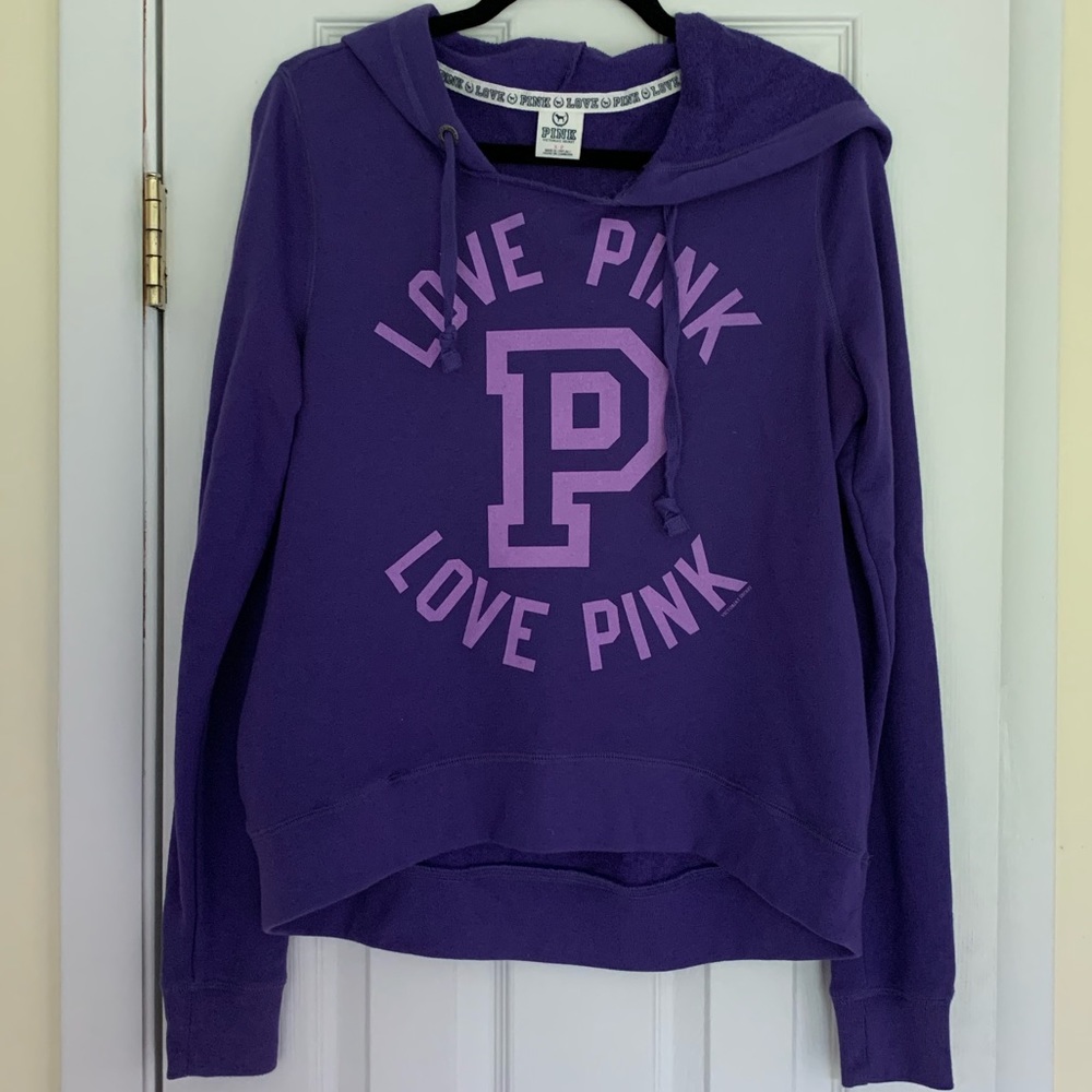 VS PINK crop hoodie